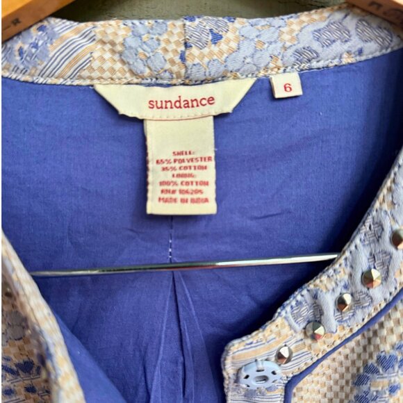 Sundance Women’s Embroidered Beaded Boho Coat Jacket | Size 6 - Picture 3 of 10